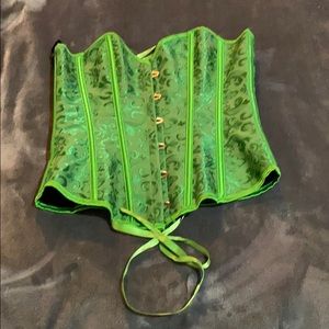 Like-New BS Lingerie Lime Green 💚 Bustier Corset